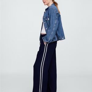 Gap Side Stripe Linen Pants
